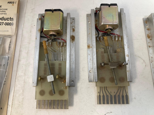 Mann-Made Products - Point Drive, Realistic HO Switch Machine #803 Lot of 11 "4 New, 7 Used"