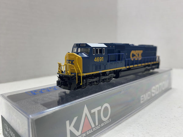 KATO SD70M CSX #4691 176-7609-DCC N Scale