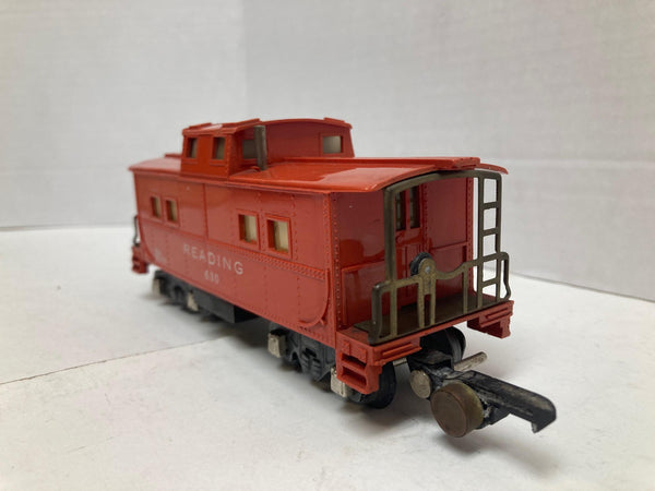 American Flyer Vintage 630 Reading Caboose Illuminated interior