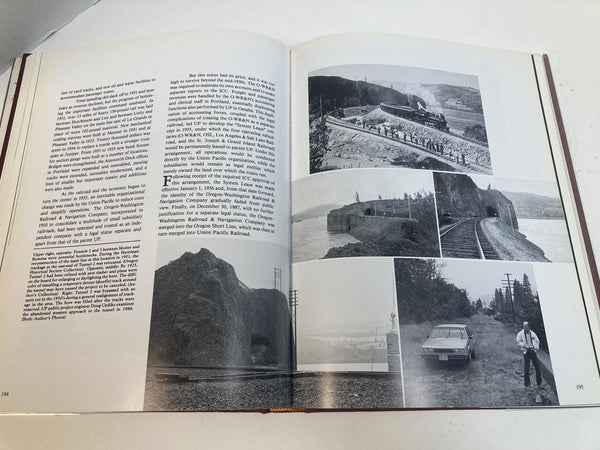 Union Pacific Northwest by Jeff Asaay – OWR&N Railroad History Hardcover Book