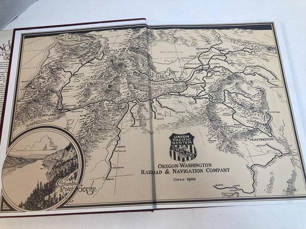 Union Pacific Northwest by Jeff Asaay – OWR&N Railroad History Hardcover Book