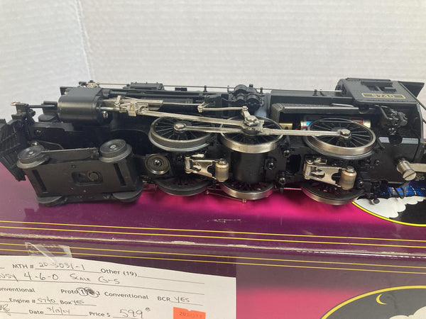 MTH Pennsylvania 4-6-0 Die-Cast Steam Locomotive O Gauge (20-3031-1)