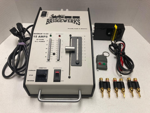 Bridgewerks Magnum SR Series 15 Amp Transformer Power Supply With Remote Control