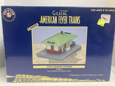 American Flyer #755 Talking Station (6-49812) "Fully compatible w/o-gauge"