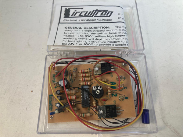 Circuitron AW-2 Arc Welder Circuit - For indirect structure illumination for model railroads (800-5842)
