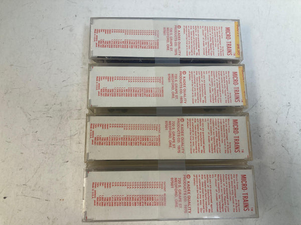 Kadee Micro-Trains Bicentennial 50’ Boxcar 4-Pack – Massachusetts 38011, NY 38041, Virginia 38091, NH 38001– N Scale LNIB