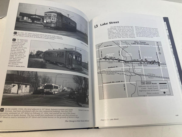 The Chicago & West Towns Railways by James J. Buckley – HC Transit History Book Illinois