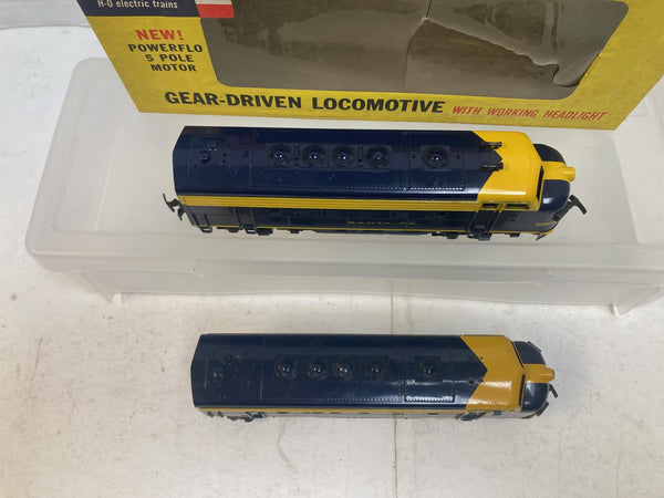 Revell HO 2 Santa Fe F7's Blue "Both Run Good" w/ box