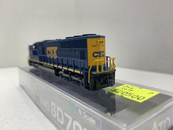 KATO SD70M CSX #4691 176-7609-DCC N Scale