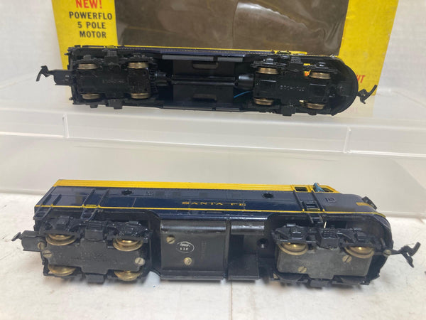 Revell HO 2 Santa Fe F7's Blue "Both Run Good" w/ box