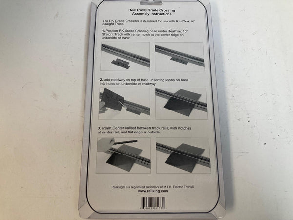 MTH 40-1009 RealTrax Grade Crossing - O Gauge