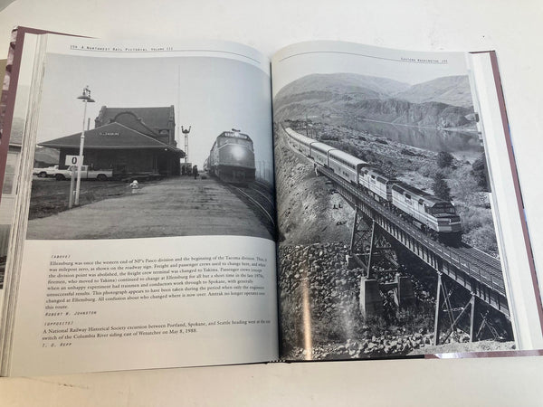 lot of 3 Northwest Railroad Photo Books – Warren Wing & Robert W. Johnston – HC Illustrated