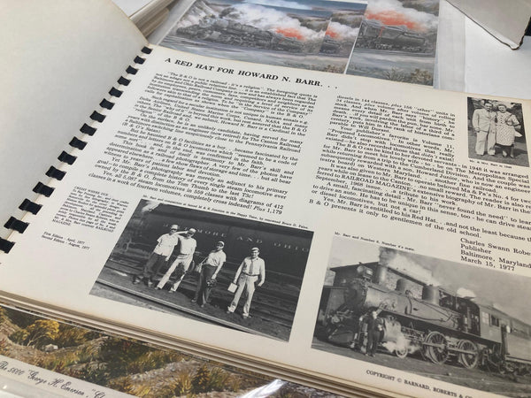 The 50 Best of B&O Baltimore and Ohio Books 1-5 by Bob Lorenz w/ Photos (Book)