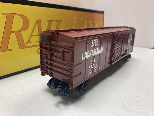 MTH Rail King Erie Lackawanna Boxcar O scale (30-7428)