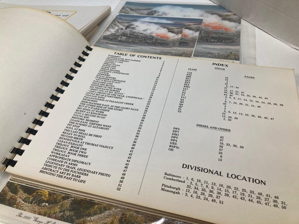 The 50 Best of B&O Baltimore and Ohio Books 1-5 by Bob Lorenz w/ Photos (Book)