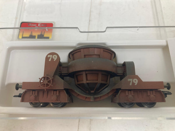 Minitrix Hot Metal Slag Car - made in Germany (24061) "European Couplers" #79
