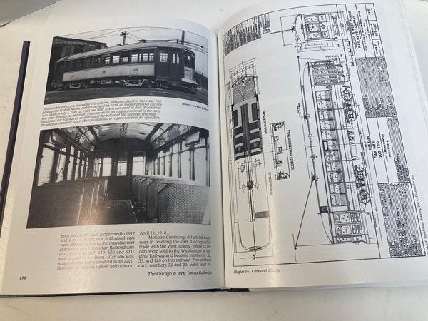The Chicago & West Towns Railways by James J. Buckley – HC Transit History Book Illinois
