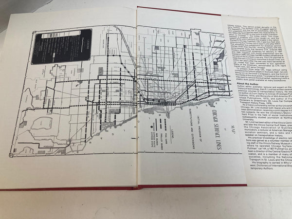 Chicago Surface Lines by Alan R. Lind – 3rd Edition HC Illustrated Streetcar History Book