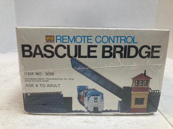 Bachmann Remote Control Bascule Bridge HO Scale #3026 *Sealed*
