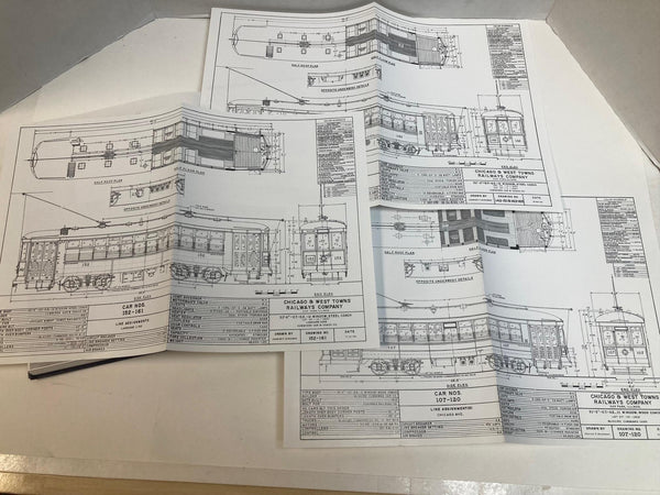 The Chicago & West Towns Railways by James J. Buckley – HC Transit History Book Illinois