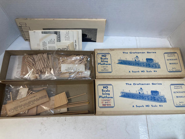Suncoast Models HO Icing Platform Kit #3020 + Extension Kit #3020-1
