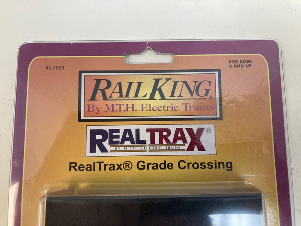 MTH 40-1009 RealTrax Grade Crossing - O Gauge