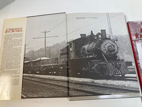 lot of 3 Northwest Railroad Photo Books – Warren Wing & Robert W. Johnston – HC Illustrated