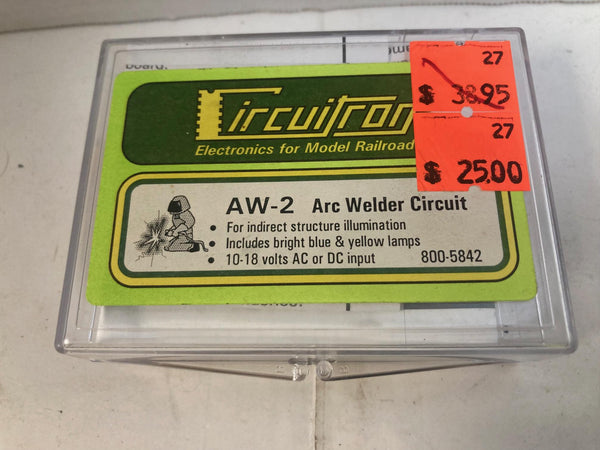 Circuitron AW-2 Arc Welder Circuit - For indirect structure illumination for model railroads (800-5842)