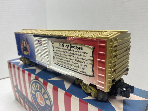 Lionel U.S.A President Johnson Boxcar 6-25931