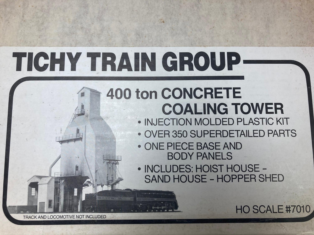 Tichy Train Group 400 Ton Concrete Coaling Tower HO Building Kit 7010
