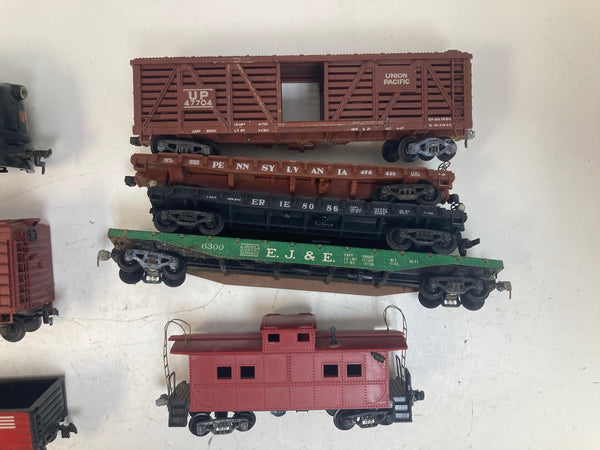 Varney Pennsylvania F3 Diesel Loco Runs Great + Freight Cars Lot (PRR, WM, UP, Arotex) – HO Scale