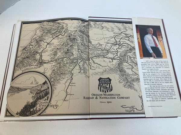 Union Pacific Northwest by Jeff Asaay – OWR&N Railroad History Hardcover Book