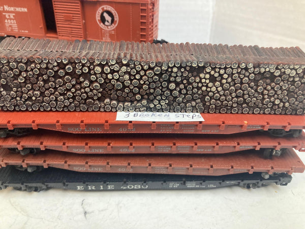 Revell HO 16 Freight Car Lot w/ Revell Track