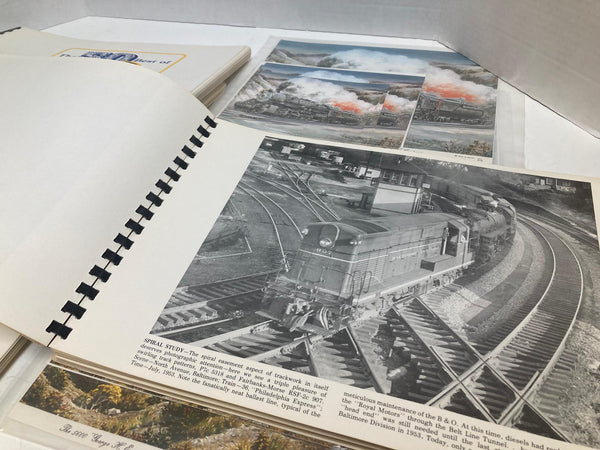 The 50 Best of B&O Baltimore and Ohio Books 1-5 by Bob Lorenz w/ Photos (Book)