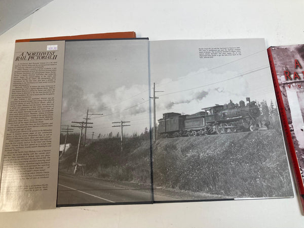 lot of 3 Northwest Railroad Photo Books – Warren Wing & Robert W. Johnston – HC Illustrated