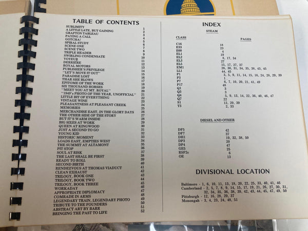 The 50 Best of B&O Baltimore and Ohio Books 1, 2, 3, & 5 by Bob Lorenz (Book)