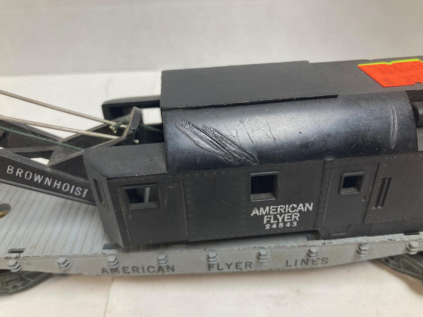 American Flyer 24543 Industrial Brownhoist Crane. Serviced/Tested