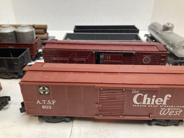 American Flyer Vintage S Freight Cars Lot of 10: (625, 42597, 916, 804, 802, 940, 632, 929, 803, 625, 630)