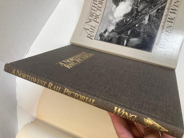 lot of 3 Northwest Railroad Photo Books – Warren Wing & Robert W. Johnston – HC Illustrated