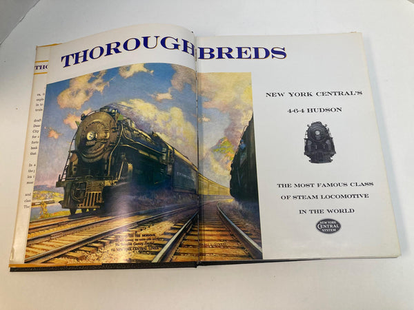 Thoroughbreds – Alvin F. Staufer & Edward L. May – New York Central 4‑6‑4 Hudson Hardcover – Railroad History