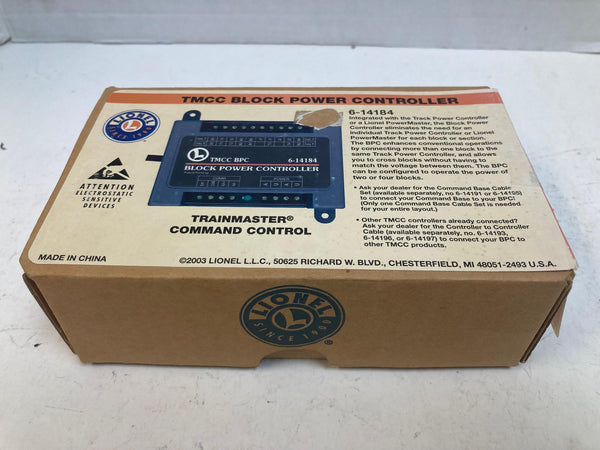 Lionel TMCC Block Power Controller 6-14184 – Very Good