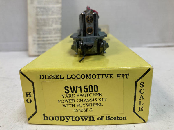 HobbyTown SW1500 Yard Switcher Diesel Locomotive Kit – Power Chassis w/ Flywheel 45408F-2 – Tested & Runs Great