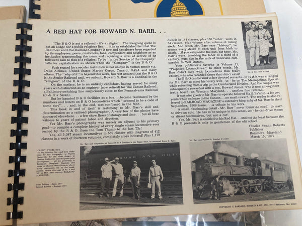 The 50 Best of B&O Baltimore and Ohio Books 1, 2, 3, & 5 by Bob Lorenz (Book)