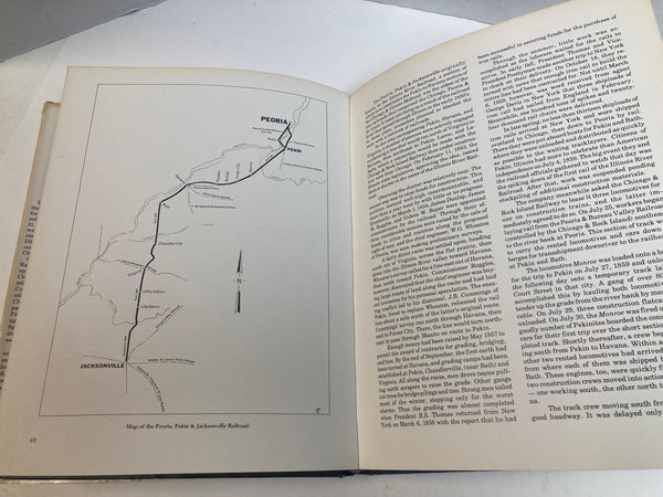 Chicago and Illinois Midland Railroad Book – Wallin, Stringham, Szwajkart – HC History & Photos