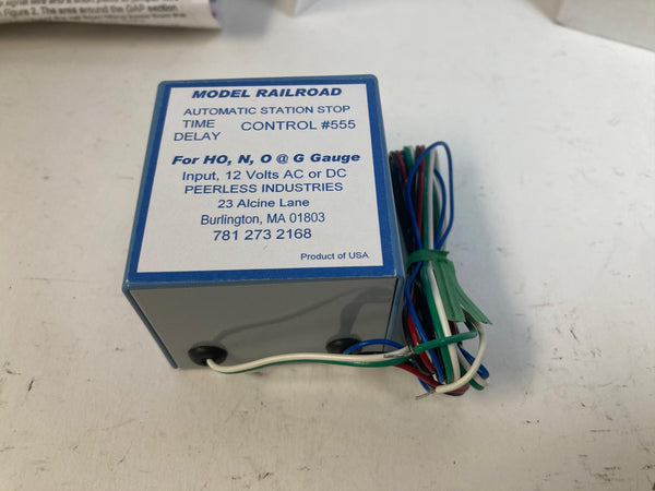 Peerless #555 Automatic End‑Stop Time‑Delay Control