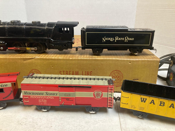 Vintage Marx No. 10000 Nickel Plate Road Steam Train Set | Boxed | Excellent
