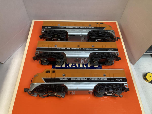 Lionel 6-11737 O Gauge 1994 TCA 40th Anniversary F-3 A-B-A Diesel Set -Mint- Boxed