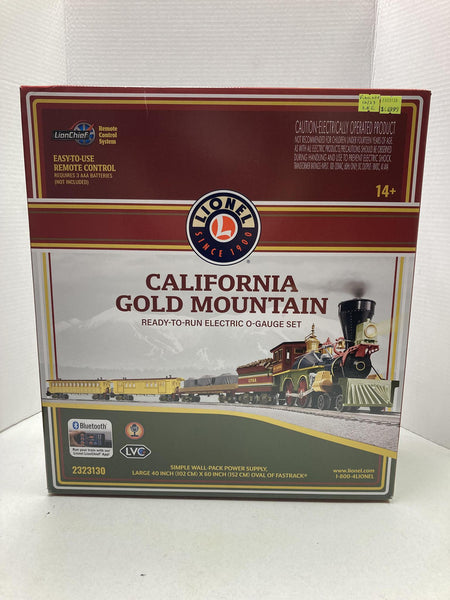 Lionel California Gold Mountain Electric O-Gauge Set (2323130)