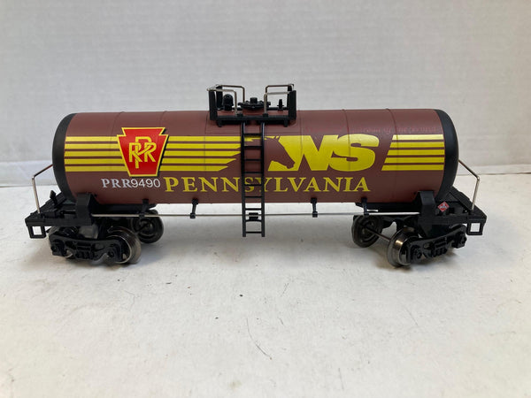 Menards O Scale PRR Norfolk Southern Heritage Tank Car 279-9490 - Tuscan - Excellent - No Box