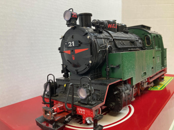 LGB 22802 G Scale “W.C.R.R.” — Custom Weathered Steam Locomotive (Working / Modified)